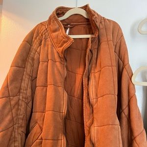 Free people dolman quilted jacket